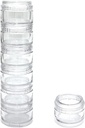HaiSea 주간 여행 알약 플래너 월별 알약 주최자, 매일 월 알약 상자 - Separate AM/PM Compartments 색상 Vary