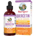 MaryRuth Organics Quercetin Liquid Drops | Sugar Free | 성인용 500mg 18 이상 | 성인용 심혈관 건강 | 바이오플라보노이드 | Vegan | Non-GMO | 글루텐 프리 | 4 Fl Oz