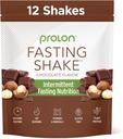 Prolon Intermittent Fasting Drink Mix | 간헐적 인 패스팅을위한 빠른 쉐이크 | 비타민, 섬유, 플랜트 기반 단백질, 슈퍼 푸드 | Keto, Vegan, 글루텐 프리, 데이리 프리 | 초콜릿, 12 Packets