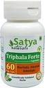 Triphala Forte 캡슐 500 mg. 60 Veg. 캡슐 | 아마라키, 하리타키, Bibhitaki 추출물 캡슐 남성과 여성|Ayurvedic Herbal Supplement/Remedies | 10:1 Forte (1 병 60 캡슐)