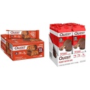 Quest Nutrition Crispy Chocolate Caramel Pecan Hero Protein Bar, 15g Protein, 1g Sugar & High Protein Low Carb, Gluten Free, Keto Friendly, 땅콩 버터 컵, 12 개