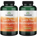 Swanson Larch 나무 Arabinogalactan 500 mg 90 모자 (2 팩)