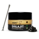 HAMS 순수한 Himalayan Shilajit 수지, 84 + Trace 무기물, 성분 금과 Fulvic 산을 가진 높은 잠재력, 실험실은, 채식주의자, 30g를 시험했습니다