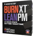Jacked Factory Burn-XT + Lean-PM Kit – 24시간 바디 구성 및 메타볼리즘 지원 스택 – Day & Night Formula – 60 카운트, 2 팩