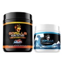 Gorilla Mode Pre Workout (Bombsicle) + HydroPrime Glycerol Pre Workout - Hyper-Hydration, Pump, Power, Endurance 및 Thermoregulation에 대한 종합 스택