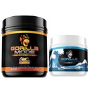 Gorilla Mode Pre Workout (BlackBerry Lemonade) + HydroPrime Glycerol Pre Workout - Hyper-Hydration, Pump, Power, Endurance 및 Thermoregulation에 대한 종합 스택