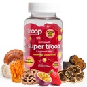 부대 슈퍼 6 버섯 Gummies - Immunity, Energy and Mood Boost - Triple-Extracted Fruiting Body - Vegan, 60 카운트