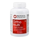 LIFE BALANCE Ortho Multi Softgels for Men - 전립선 건강을 위한 Multivitamin - Saw Palmetto, 아연 & CoQ10 - Men Daily Multivitamin - Iron Free - 90 Softgels