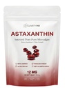 Astaxanthin 12mg 산화 방지제 보충교재 – 자연적인 미생물 근원 – 강화된 흡수를 위한 Lipid 근거한 Softgel – Cognitive, 시각 & 합동 지원 – 30 Softgels (1의 포장)