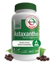 건강 Thru 영양 Astaxanthin 세 배 힘 12mg 보충교재 120 Softgel | 조류에서 AstaZine는 Pristine Himalayan 물에서 유기적으로 성장합니다 | 피부와 시각 지원