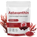 Astaxanthin 12mg, 120 Softgels의 산화 방지제 활동을 가진 우수한 Astaxanthin 산화 방지제 보충교재, 지원 눈, 피부 건강, 면역성이 있는, 내부 순환