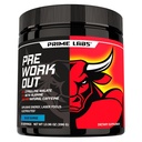 남자를위한 Prime Labs Pre 운동 분말 - Citrulline Malate, Beta-Alanine 및 Natural Caffeine - Energy, Focus, Power - Blue Lemonade 풍미 - 30 서빙