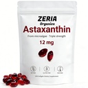 Astaxanthin 12mg의 자연적인 Astaxanthin 보충교재 조류, 120 Softgels 4 달 공급