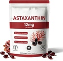 Astaxanthin 12mg, 120 Softgels의 자연적인 Microalgae 근원, 비 GMO 글루텐 자유로운, 4 달 공급