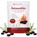 Astaxanthin 보충교재, Astaxanthin 산화 방지제 캡슐, 180 Softgels, 24mg 각각, Microalgae, 글루텐 자유로운, 비 GMO에서 6 달 공급, 건강한 균형을 잡는 생활 지원
