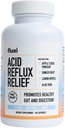 Fluxi Acid Reflux Relief Capsules - Apple Cider Vinegar Ginger Root & Lemon Myrtle - 가스, 부유 및 소화 지원 - 60 개