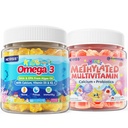 비타민 D3 & K2, C, DHA를 가진 칼슘, Probiotics + Omega 3 Gummies를 가진 아이 메틸을 입힌 Multivitamin Gummies