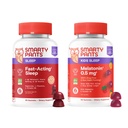 SmartyPants 수면 Gummies 가족 번들 : 멜라토닌과 성인 및 어린이 수면 지원 - 약 - 무료, Non-Habit 성형, 과일 맛, 60 개 (패키지 2)