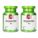 JulyDeer 2 병 Astaxanthin 6 mg 니코틴 아미드 비타민 E 프리미엄 산화 방지제 보충교재 EGT GSH - 피부, 눈, 관절 및 면역 체계 건강 세포 건강 & 1-120 Softgels에 있는 에너지 丨 5