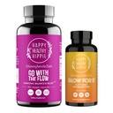 행복한 건강한 Hippie Glow for It Astaxanthin 보충교재 & 여성 180ct를 위한 교류 호르몬 균형으로 가십시오