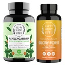 행복한 건강한 Hippie Glow를 위한 그것 Astaxanthin 보충교재 & 유기 Ashwagandha 캡슐