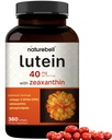 Lutein 40mg + Zeaxanthin 1,600mcg, 360 Softgels | 아스타잔틴, 오메가 3 & 인스포 지질을 가진 4에서 1 공식 | 마리 골드 꽃 추출물 | 지원 눈, 두뇌 & 시각 건강 | 비 GMO, 글루텐 무료