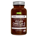 Igennus Vegan Omega-3 자연적인 조류 기름, DHA & EPA의 증명된 순수한, 식물은 Astaxanthin 산화 방지제와 더불어 지방산 보충교재, 60의 작은 Softgels, 일 당 2, 30의 서빙을 기초를 두었습니다