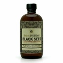 블랙 세드 오일 - 16 oz 유리 병. 순수한 100% & 감기 압박. Unfiltered, Undiluted, Raw. NON-GMO & Vegan Nigella Sativa (블랙 Cumin). Hexane & 방부제는 해방합니다. 어두운 & 유력한