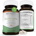 Glutathione Symmetry | S-Acetyl Glutathione 보충교재 | 산화제 & 해독 보충교재 | 천연 세포 지원 | All-Natural, Vegan, Non-GMO, 120의 모자