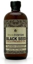 감기에 의하여 압박되는 까만씨 기름 - 유리병, Unfiltered는 까만씨 잔류물 검정 Cumin Nigella Sativa 비 GMO 100% 순수한 Blackseed 기름 Kalonji 기름 (4oz 유리)로 옵니다