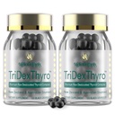 Thyroid 보충교재 – TriDexThyroTM 익지않는 desiccated Thyroid Complex Bovine, Porcine & Ovine를 가진 375 mg – 여성과 남자 (2 팩)를 위한 120의 캡슐