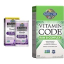생명 박사의 정원은 Probiotics Mood + Acidophilus Probiotic Supplement & Vitamin B Complex - 비타민 코드 Raw B Complex - 120 Vegan 캡슐