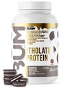 RAW Whey Isolate Protein Powder, Cookies & Cream (CBUM Itholate Protein) - 근육 성장 및 회복을위한 스포츠 영양 분말 - 저지방, 저탄소 - 25 서빙