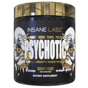 Insane Labz Psychotic Gold, 높은 Stimulant Pre Workout Powder, Extreme Lasting Energy Focus, Beta Alanine, DMAE Bitartrate, NO Booster (35 서빙, 거미 캔디)와 펌프 및 내구시간