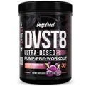 Inspired DVST8 25 Preworkout 분말 - 블랙 레인보우