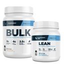 투명 랩 대량 사전 운동 (30 서빙, 복숭아 망고) & Lean Pre-Workout (30 서빙, 블루 라즈베리)