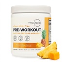 Type Zero Clean Stim Free Pre Workout Powder + L-Citrulline Malate, Arginine AKG, Beta Alanine - Caffeine & Stimulant Free - 파인애플 망고 맛, 21 서빙