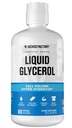 Jacked Factory Liquid Glycerol Cell Volume Hyper Hydrator - 근육 펌프 용 Vegan Glycerol과 펌프 사전 운동, & 힘 - 60 서빙, 불발