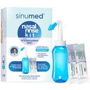 Sinus Rinse, 60PK Nasal Rinse Packets NAC와 Saline, Gravity Rinse Bottle, Neti Pot에 대안, 알레르기, 혼잡, 냉증 (NAC 60PK를 가진 중력 병)