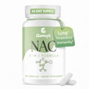 N-Acetyl Cysteine for Antioxidant | 4-in-1 N-Acetyl-L-Cysteine 1200mg | 글리신 NAC | N Acetyl Cysteine | Vegan, 글루텐 프리, 90 캡슐