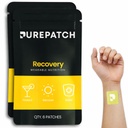 Pure Patch Recovery Patch – 플랜트 기반 Vegan 토픽 패치 – DHM – NAC – 글루타티온 – B-Complex – Non-Ingestible – Water-Resistant – Gentle on Skin – 글루텐 무료 – 미국 – 12 패치