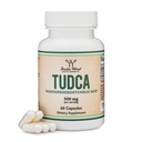 TUDCA Bile 소금 간결 지원 보충교재, 500mg 서빙, 간결 및 Gallbladder Cleanse 보충교재 (60의 캡슐, 250mg) 강한 쓴 맛으로 강한 Bile 산 TUDCA