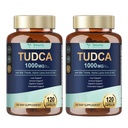 Totaria 2는 우유 이틀, NAC, ALA, 80% Silymarin, 15-in-1 여분 힘 Bile 소금을 가진 TUDCA 1000mg 간호 지원 보충교재를 포장합니다