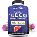Nutrivein 프리미엄 TUDCA + Liver 지원 보충교재 1000mg - 30 일 공급 (60의 모자): Liver Wellness를 위한 TUDCA 보충교재 더미 소금