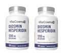 Diosmin Hesperidin 1200 mg Complex, 180 캡슐, Citrus Bioflavonoids 부유한 과일 추출물, 100% 채식주의자, 비 GMO & 글루텐 자유로운 Diosmin 보충 - 2 팩