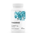 THORNE - 5-MTHF - Methylfolate (Active B9 Folate) 보충교재 - 지원 심혈관 건강, 태아 발달, 신경 건강, 메틸화 & Homocysteine 수준* - 60 서빙 - 5-MTHF 1mg