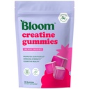 Bloom Creatine Monohydrate Gummies, 서빙 당 5g, 설탕 자유로운 Creatine Gummy for Workout, 힘, Cognitive 건강 & Lean 근육 지원, 글루텐 자유로운 & 비 GMO, 베리 Boost, 36 Gummies, 12 SVG