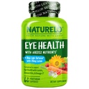 NATURELO 눈 비타민 - Lutein, Zeaxanthin, 비타민 C, E, 아연, 플러스 DHA가있는 2 공식 영양소 - 건조한 눈, 건강한 시각, 눈 지원을위한 보충 - 60 Vegan 캡슐