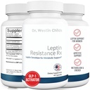 Dr. Westin Child | Leptin Resistance Rx – Thyroid, Metabolic Health, Vitality, Energy, Glycosaminoglycans, Vitamin C - 60 ct를 위한 여성을 위한 자연적인 Leptin Sensitizer 지원 보충교재