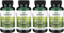 Swanson Spearmint 잎 (Mentha Spicata) - 전체 스펙트럼 초본 보충 소화 건강 '&' 밀드 Stomach 문제 - (60 캡슐, 400mg 각각) 4 팩
